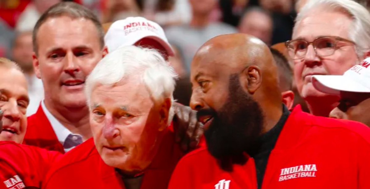 This doesn’t have to be ugly..
The Mike Woodson I’ll chose to remember. I appreciate your part in bringing Coach Knight back home! #iubb
