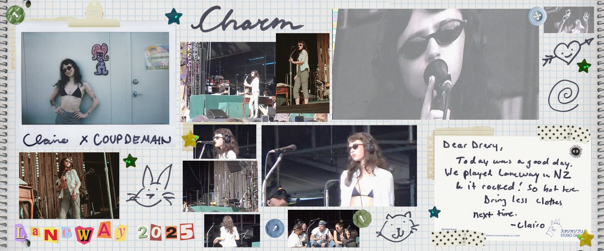 coupdemain's tweet image. ✨ CHARM SUMMER 🐰🪄 x QUEEN @CLAIRO 💫