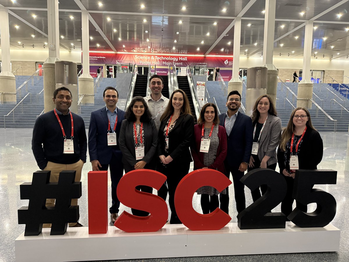 Karan Tarasaria (@karantarasaria) on Twitter photo Presenting our moderated poster on Stroke Simulation Education at #ISC25 with <a href="/HHNeurovascular/">UCONN Stroke Fellowship Program</a> Team! So fortunate to be a part of this amazing group
<a href="/StrokeAHA_ASA/">Stroke AHA/ASA</a> #Stroke #MedEd Presenting our moderated poster on Stroke Simulation Education at #ISC25 with <a href="/HHNeurovascular/">UCONN Stroke Fellowship Program</a> Team! So fortunate to be a part of this amazing group
<a href="/StrokeAHA_ASA/">Stroke AHA/ASA</a> #Stroke #MedEd