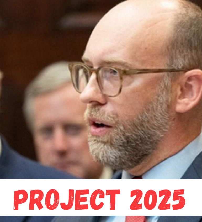 krassenstein's tweet image. BREAKING: Russell Vought, a key architect of Project 2025, has just been confirmed by the Senate to lead the Office of Management and Budget (OMB).

We warned you. Remember when MAGA claimed Kamala Harris was lying about Project 2025? Well, here we are.