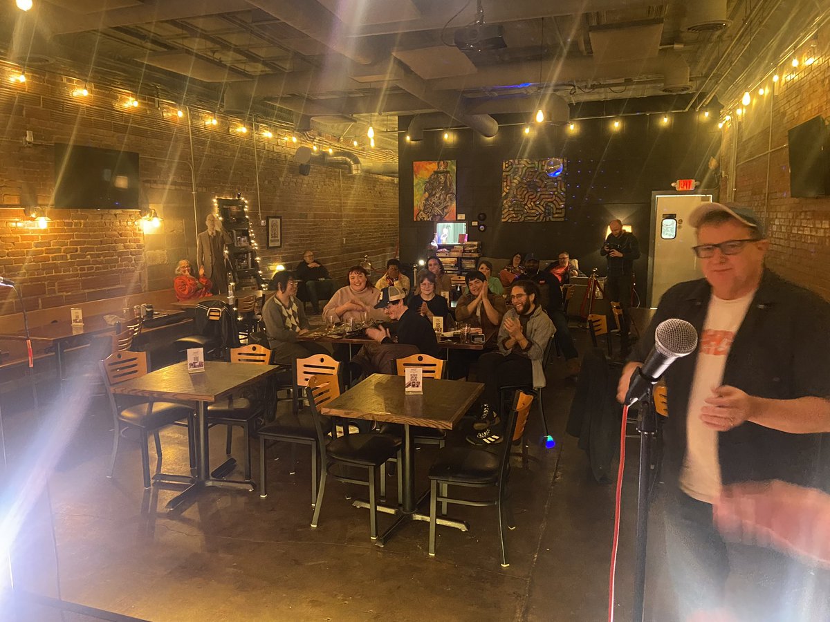Model9Live's tweet image. Made it! - I have been late for two shows in my whole life as a comic. This was one of them. The fine folks at Legally Brewed made a rare mistake. They let me do comedy. 

-BC