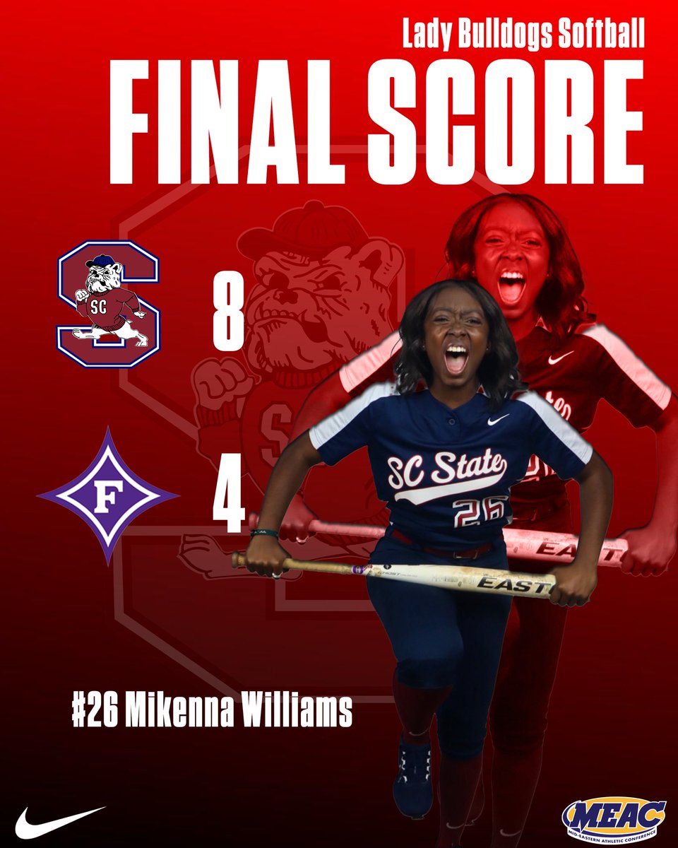 𝐋𝐚𝐝𝐲 𝐁𝐮𝐥𝐥𝐝𝐨𝐠𝐬 𝐁𝐢𝐭𝐞 𝐅𝐢𝐫𝐬𝐭 !

Lady Bulldog Softball opens their season with an exhilarating win over the Lady Paladins of Furman!🐶💙❤️

#FearTheBite | #WeAreSCState | #BulldogTenacity 🐶