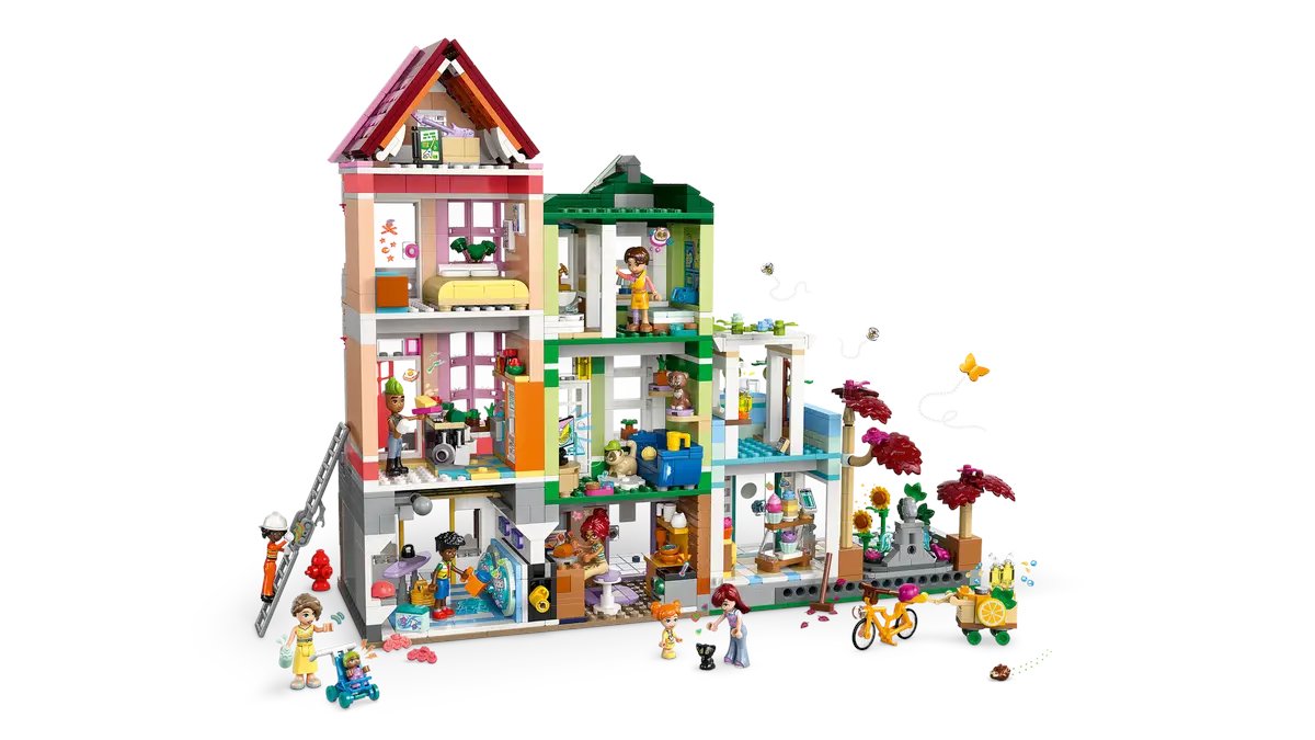 brickunited1's tweet image. Build your own Heartlake City! The LEGO® Friends Heartlake City Apartments and Stores set is perfect for ages 12+ and brings fun, creativity, and community spirit together. 🎉 Grab yours now at wix.to/Vu1PbCa #LEGO #HeartlakeCity #BuildingFun