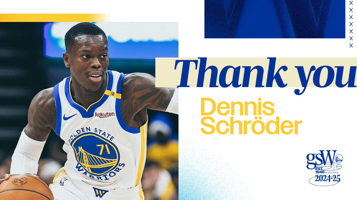 warriors's tweet photo. Thank you, Kyle, Dennis, and Lindy.

Wishing you all the best in your next chapters. https://t.co/vBsri0jfCy
