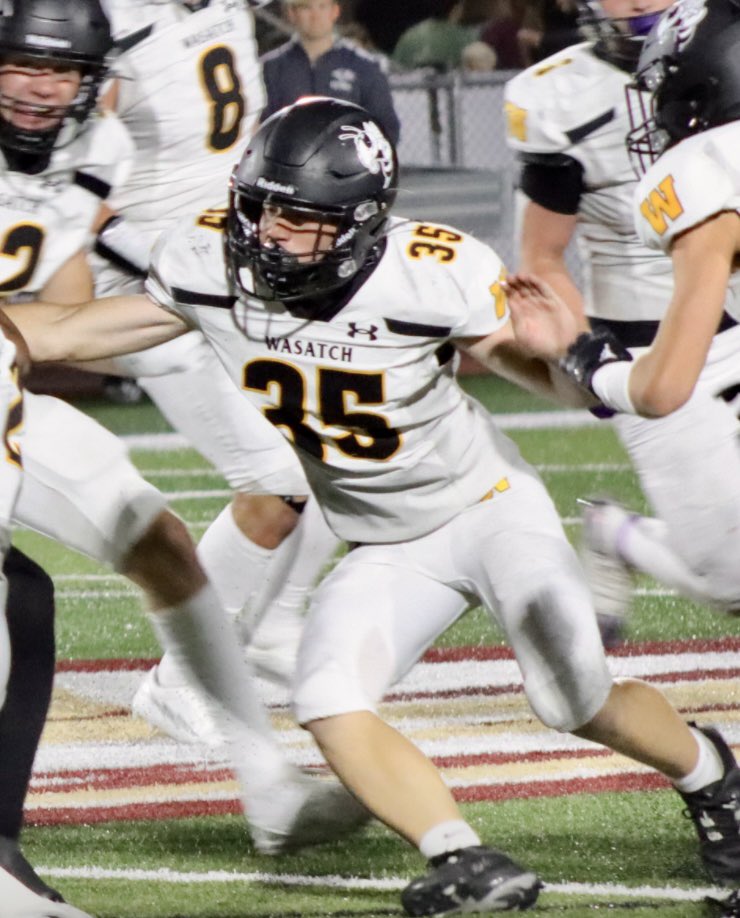 WasatchFB's tweet photo. Warrior Wasp of the Week is Jack Neff!  

Jack is a team first guy that always does the right thing! He is a Leader, Hard worker, and always comes with a great attitude.  He is the model player that every coach looks to have on their team!  

Way to go Jack https://t.co/PdwiOhzEQ3