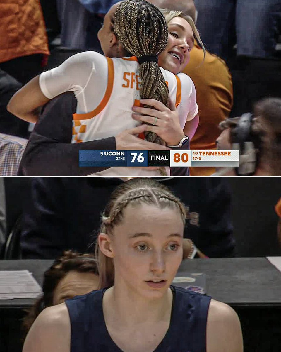 ROCKY TOP TAKES THE RIVALRY!

No. 19 Tennessee beats No. 5 UConn in a thriller 🍊