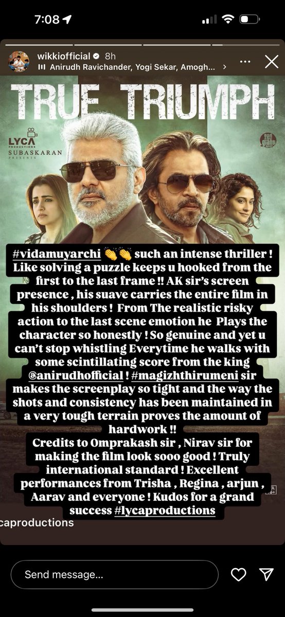 Manitrishians's tweet image. Mr vignesh shivaN 
Husband of Mrs @NayantharaU #VigneshShivn 
Thanks for ur words🙏🏻but at the same time u have to give some respect for No1 actress too👍Trisha’s not equal to others she survives more than 22years in Tamilcinima and still no1😎So give some respect #LiveandLetLive