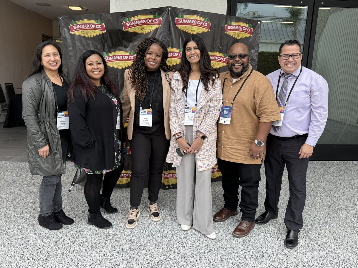 RudyChem's tweet photo. #CSTAEquityFellows California representing! #SeasonsOfCS #CSforCA https://t.co/4YvgMGA3Ui