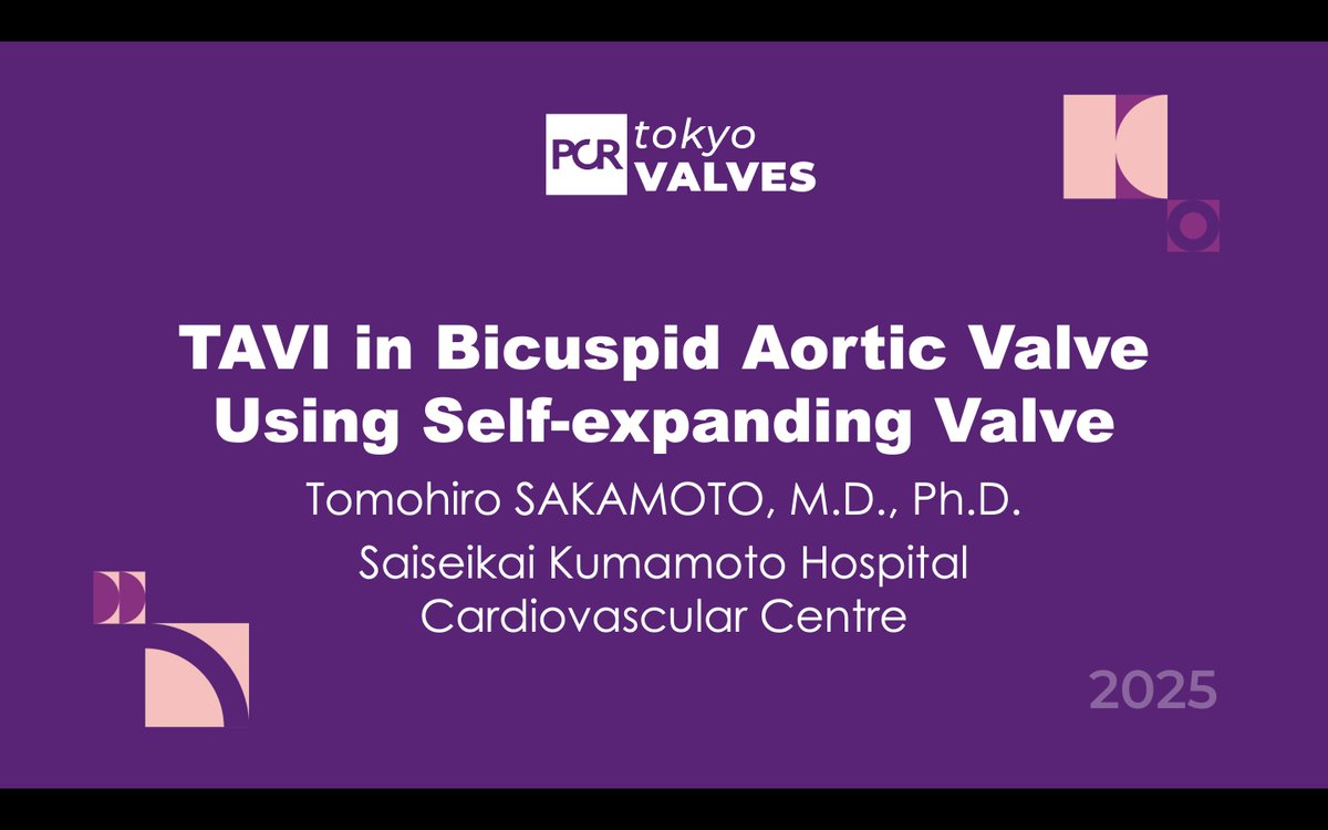 Tomohiro SAKAMOTO, MD, PhD (@drtsakamoto) on Twitter photo If you are suffering from bicuspid AS treatment, get up early on the morning of Saturday, February 8th and join the PCR tokyovalves 2025 session!
#PCRTokyo
<a href="/PCRonline/">PCRonline 🫀</a>
<a href="/didier_tchetche/">Didier Tchetche</a>
<a href="/dmylotte/">Darren Mylotte</a>
<a href="/Miho_Fukui_/">Miho.Fukui</a>
<a href="/TomokiOchiai/">Tomoki Ochiai</a>
<a href="/drtsakamoto/">Tomohiro SAKAMOTO, MD, PhD</a>
<a href="/misako_desu/">Misako TOKI</a>
<a href="/Ravinay/">Ravinay Bhindi</a>
<a href="/SimonCCLam/">Cheung-Chi Simon Lam</a> If you are suffering from bicuspid AS treatment, get up early on the morning of Saturday, February 8th and join the PCR tokyovalves 2025 session!
#PCRTokyo
<a href="/PCRonline/">PCRonline 🫀</a>
<a href="/didier_tchetche/">Didier Tchetche</a>
<a href="/dmylotte/">Darren Mylotte</a>
<a href="/Miho_Fukui_/">Miho.Fukui</a>
<a href="/TomokiOchiai/">Tomoki Ochiai</a>
<a href="/drtsakamoto/">Tomohiro SAKAMOTO, MD, PhD</a>
<a href="/misako_desu/">Misako TOKI</a>
<a href="/Ravinay/">Ravinay Bhindi</a>
<a href="/SimonCCLam/">Cheung-Chi Simon Lam</a>