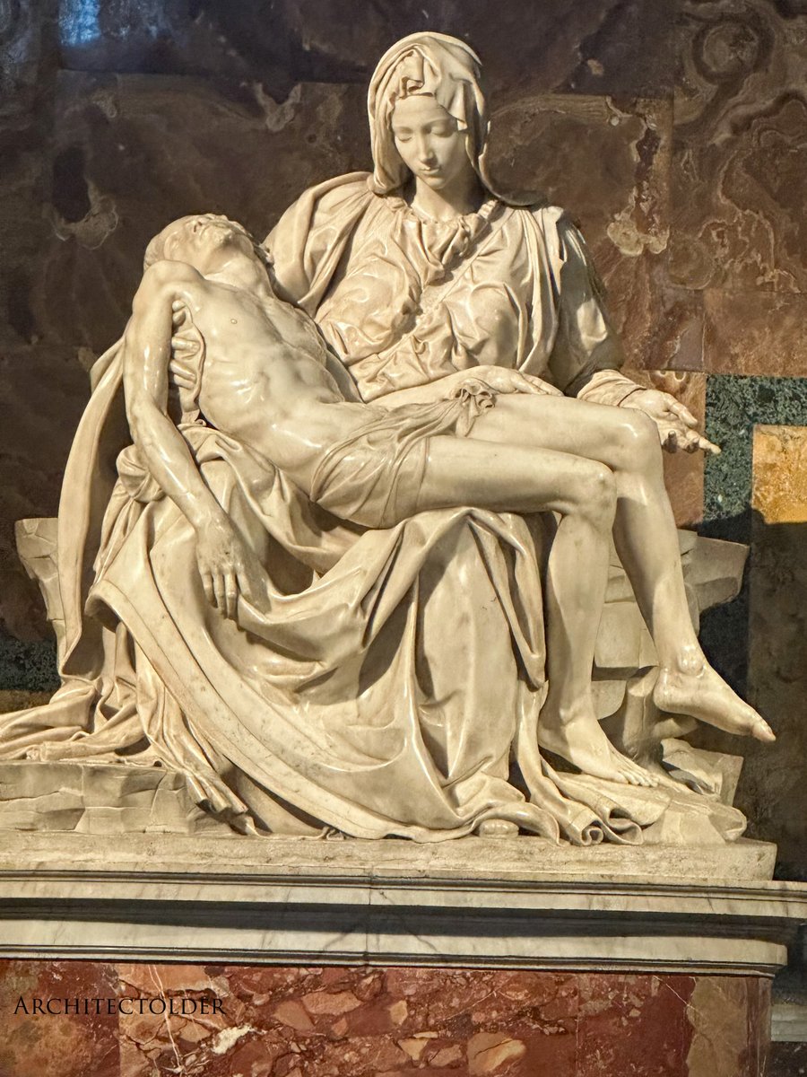 Good night. I am glad you are here. 

La Pietà. No caption necessary or even possible for that matter.