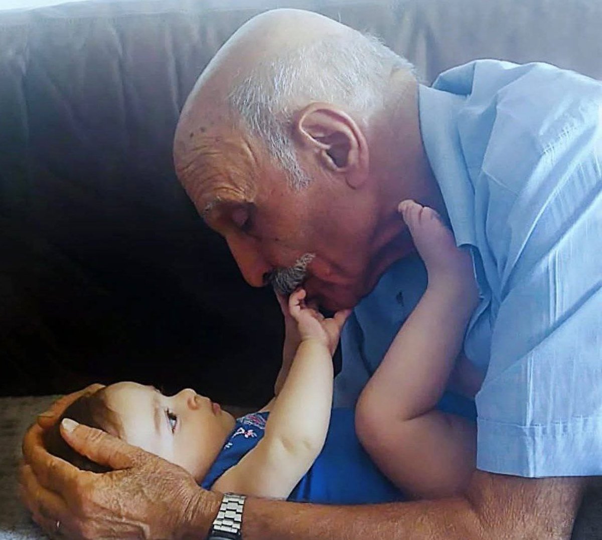 This is 86-year-old Shlomo Mansour. He's a Holocaust survivor.  

He's the oldest hostage — and is still captive in Gaza.  

I haven't heard the world demanding his return. Have you?