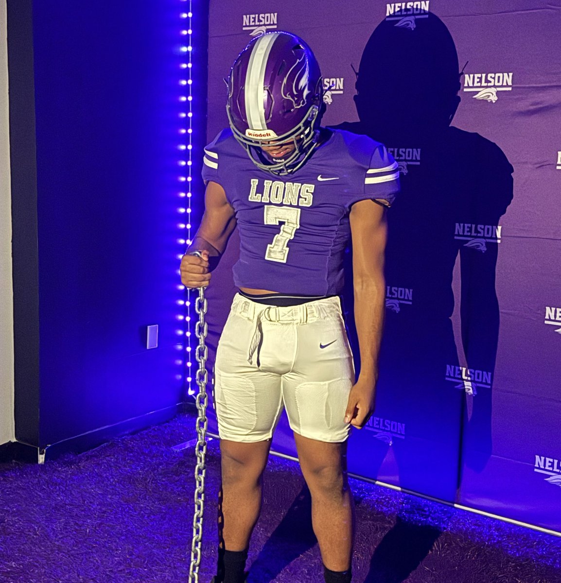 Chasen “Popeye” Blevins (@chasen__blevins) on Twitter photo After a great conversation with Coach McCulloch, I am blessed to receive another offer from Nelson University🟣🌊
#AGTG #GodisGood
<a href="/Dylan_dml3/">Dylan Lamphere</a> <a href="/Coach_MacSAGU/">Blake McCulloch</a> <a href="/TXPrivateFBGuy/">Texas Private School Football</a> <a href="/TXTopTalent/">TX TOP TALENT</a> <a href="/TheOBoysHoops/">Andre Walker</a> <a href="/ColeWorth9/">Cole Worthington</a> After a great conversation with Coach McCulloch, I am blessed to receive another offer from Nelson University🟣🌊
#AGTG #GodisGood
<a href="/Dylan_dml3/">Dylan Lamphere</a> <a href="/Coach_MacSAGU/">Blake McCulloch</a> <a href="/TXPrivateFBGuy/">Texas Private School Football</a> <a href="/TXTopTalent/">TX TOP TALENT</a> <a href="/TheOBoysHoops/">Andre Walker</a> <a href="/ColeWorth9/">Cole Worthington</a>