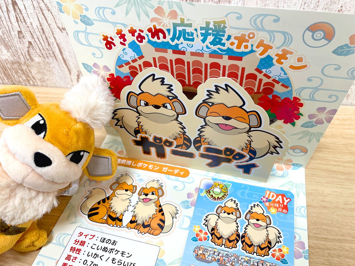 ポケモンローカルActs 沖縄ガーディ ポケモン「ガーディ」が沖縄を応援