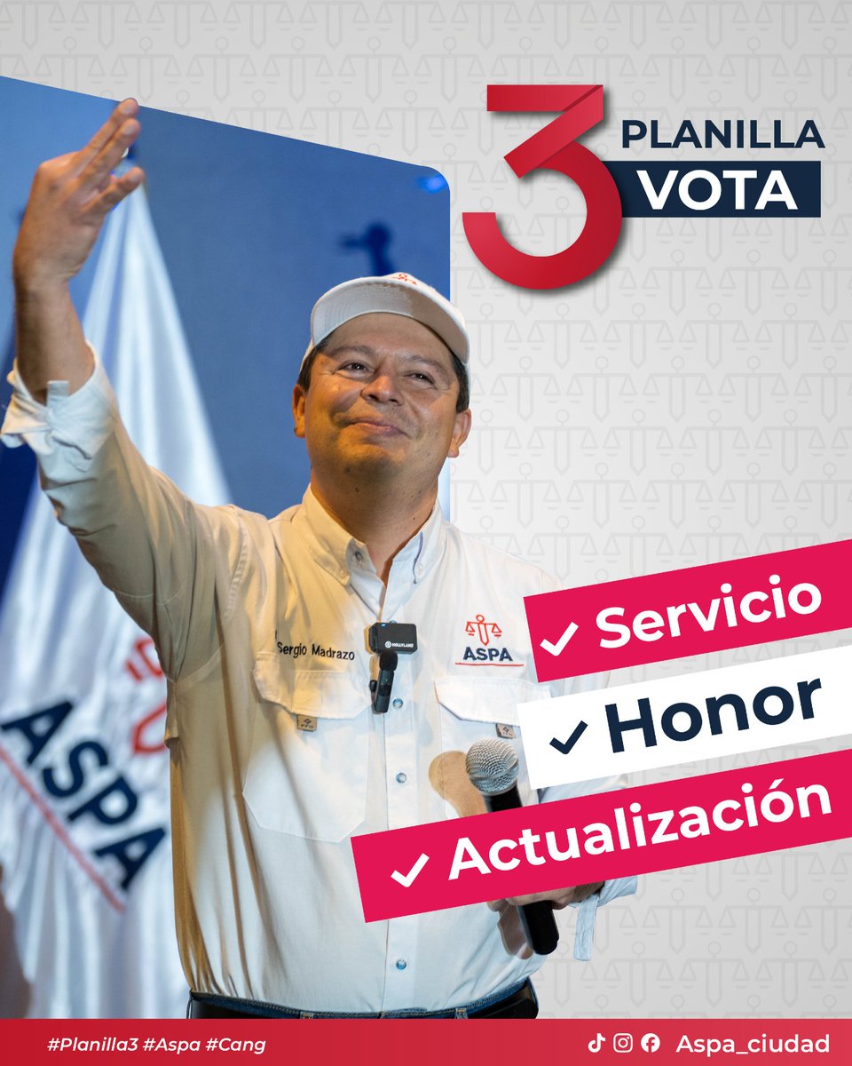 ASPA_Guate's tweet photo. 💼 Únete a la Planilla 3 y forma parte de un equipo que trabaja con servicio, honor y actualización, con compromiso y una visión clara para el futuro del gremio. 🌟
🤝 En ASPA, creemos que la unión es la clave para construir un colegio más justo, transparente y fuerte.

📲 Súmate a este proyecto y juntos hagamos la diferencia.
#ASPA #Planilla3 #SomosASPA #YoSoyASPA