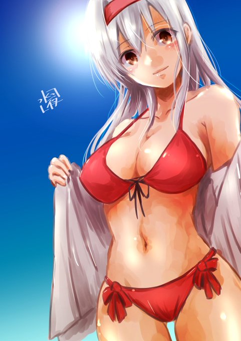 #魅力のある赤を見せてください見た人全員強制
見せてくれる翔鶴姉 