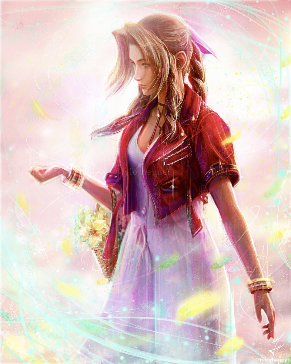 Happy Aerith Day!✨ #FF7R