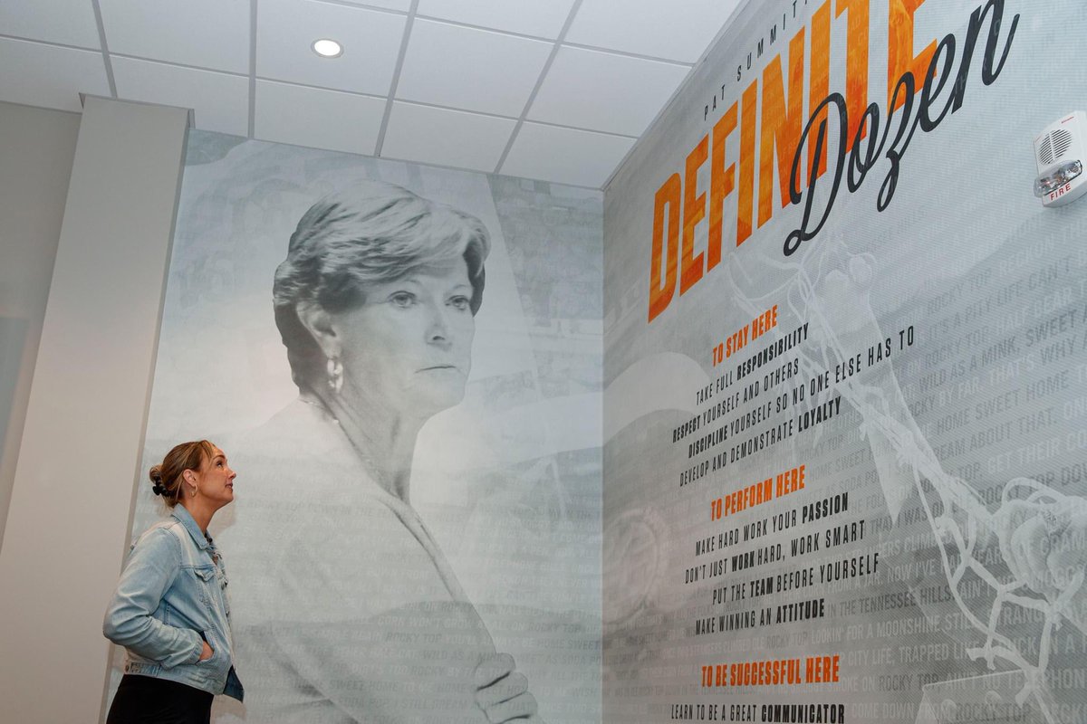 “I will never be Pat Summitt. Nobody can. But I will strive every day to be somebody she would be proud of.” - Kim Caldwell, new Lady Vol Head Coach.

Pat Summitt is smiling down right now…