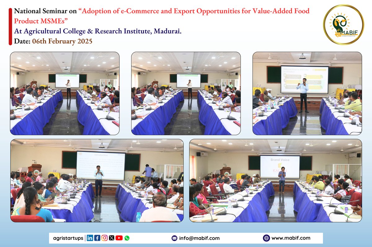 HelpMadurai's tweet image. Grateful to MSME &amp;amp; NABARD MABIF for an insightful session on export business! Thanks to all key organizers. Excited for more in-depth sessions ahead! 

#ExportBusiness #ExportHelpCenter #Nabard #MABIF #NABARDMABIF