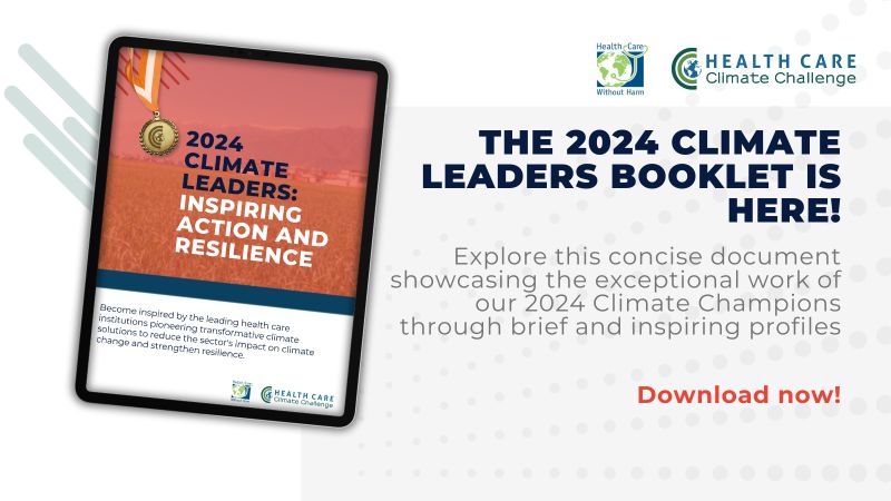 📢 The 2024 Climate Leaders Booklet is here!
📖 Explore the booklet showcasing the exceptional work of our 2024 Climate Champions through brief &amp; inspiring profiles
📥 Download &amp; discover how they’re leading the way to a healthier, more sustainable future!
greenhospitals.org/climate-champi…