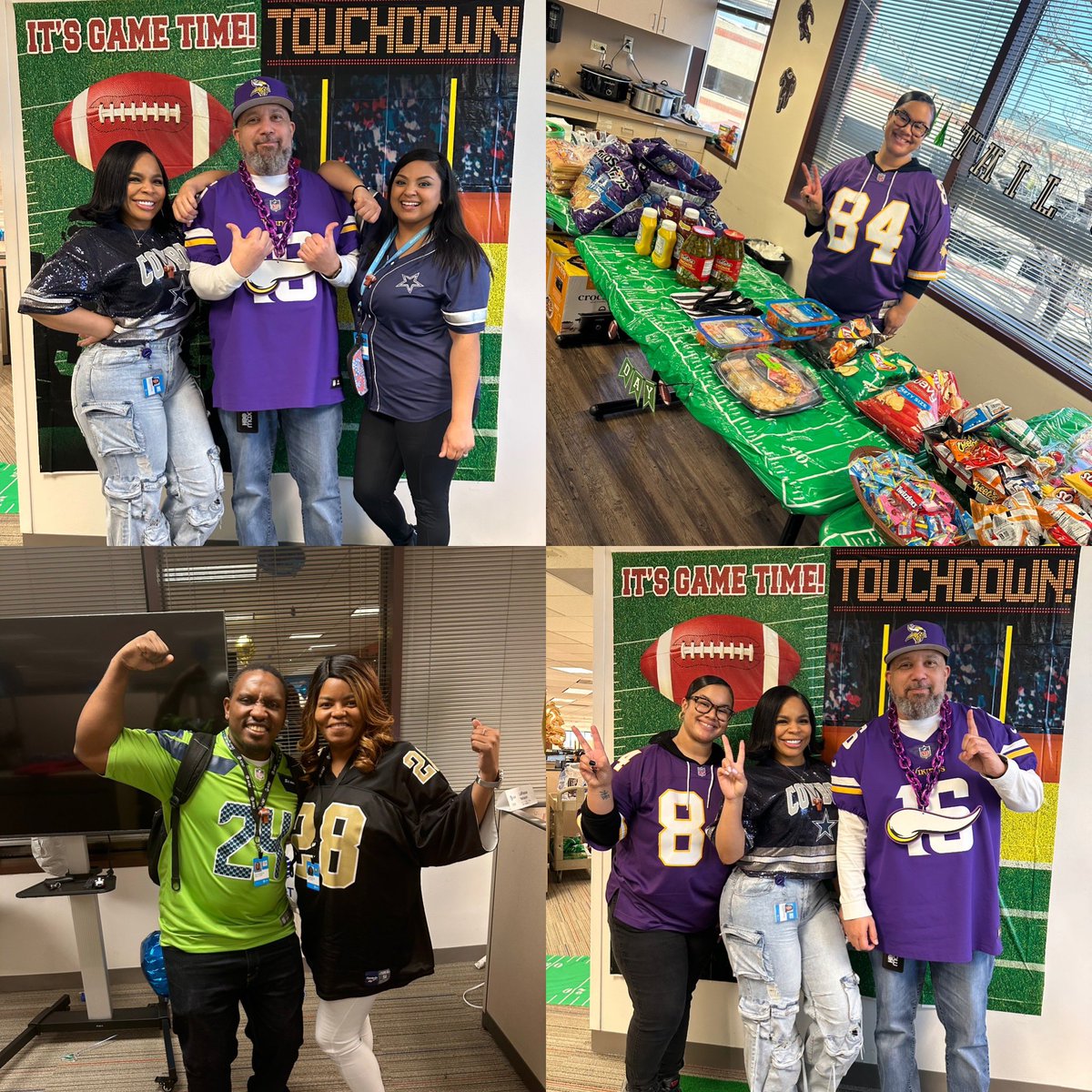 Andre' Holtzheimer (@bigdre73) on Twitter photo Super Bowl Tailgate at work today was such a BLAST! The rivalries are real! 🏈 #LifeAtATT #GuinningTogether <a href="/Richardson84563/">Richardson Rockstars</a> <a href="/SC_All_Stars/">MSSVCC | South Central</a> <a href="/joe_farrell21/">Joe Farrell</a> Super Bowl Tailgate at work today was such a BLAST! The rivalries are real! 🏈 #LifeAtATT #GuinningTogether <a href="/Richardson84563/">Richardson Rockstars</a> <a href="/SC_All_Stars/">MSSVCC | South Central</a> <a href="/joe_farrell21/">Joe Farrell</a>