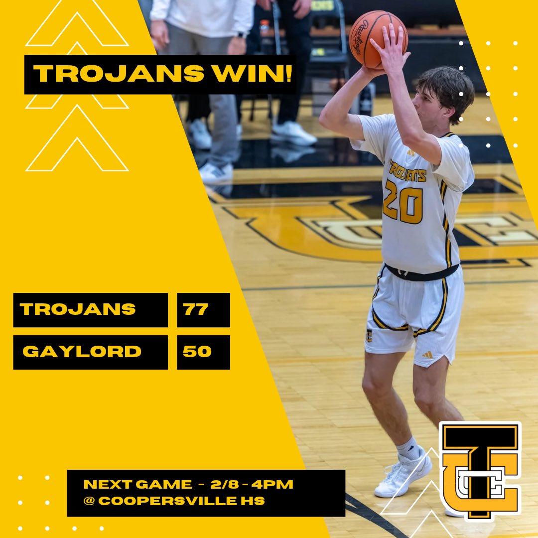 Trojans 77 Gaylord 50
<a href="/owen_ribel/">Owen Ribel</a> with 17
Owen Smith with 14
<a href="/hudsonmclean22/">Hudson Mclean</a> with 11