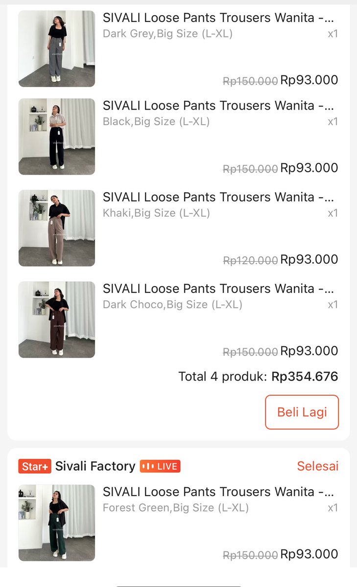 crankygvrl's tweet photo. sempet beli banyak banget, tapi sekarang nyesel karna belum 1 tahun jahitannya udah pada KEBUKAAAA alias gampang sobek🤣🙏🏻

tapi gapapa soalnya udah nemu versi lebih GOOD QUALITY &amp; CUMA 100RIBUAN👇🏻 https://t.co/RuHFOZatcm