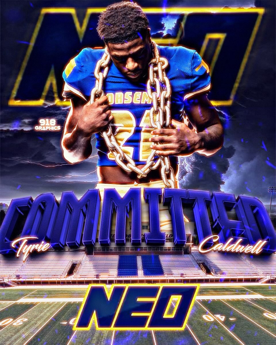 Beyond Blessed to announce I’m 1000% Committed #NEO💙🏆

<a href="/CoachDerekLane/">Derek Lane</a> <a href="/zeleyzele/">Coach Z</a> @JustinS37729892 <a href="/CoachJiggs/">Darius Jiggetts</a>