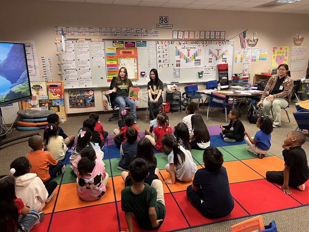 Read aloud from former <a href="/PetroskyPirates/">Petrosky Elementary</a> thank you <a href="/AlbrightMS/">Albright Middle Performing and Visual Arts Academy</a> for sending them back to visit and inspire our students the value of friendship.
