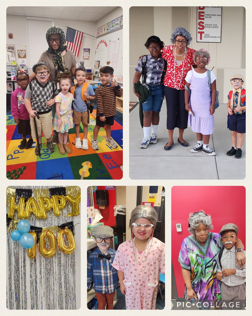 BelmontElement2's tweet photo. 100th Day of School at the BEST! @HillsboroughSch https://t.co/bfCOEc4Aux