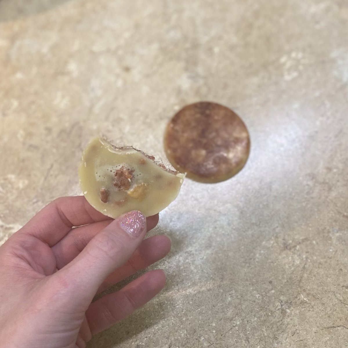 CarnivoreFriend's tweet photo. Today ended up being a high fat day. I had soft scrambled eggs, a fatty chai latte, brown butter bacon bites, and crispy suet bites.
#Carnivore #CarnivoreDiet #Keto #KetoDiet #HighFat https://t.co/Le6hUYRtBI