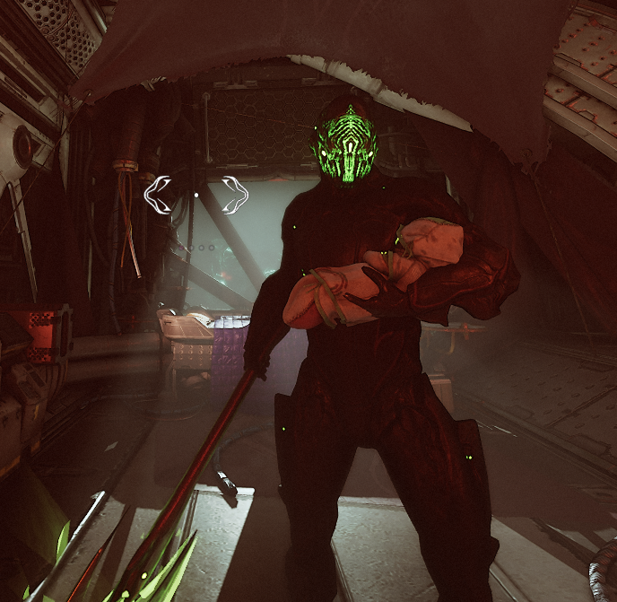 mintsoir's tweet photo. "what is warframe about" well you see i just delivered a baby https://t.co/lNyQNwLIXL