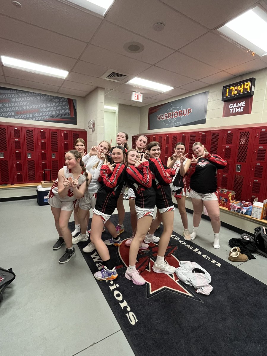 G_Lady_Warriors's tweet photo. Congratulations to the JV Lady Warriors on their big win vs the Clinton Massie lady falcons to finish the year on a winning note.  Girls had a great year and worked hard and got better. Future looking very good. https://t.co/1ym4fpm3XY