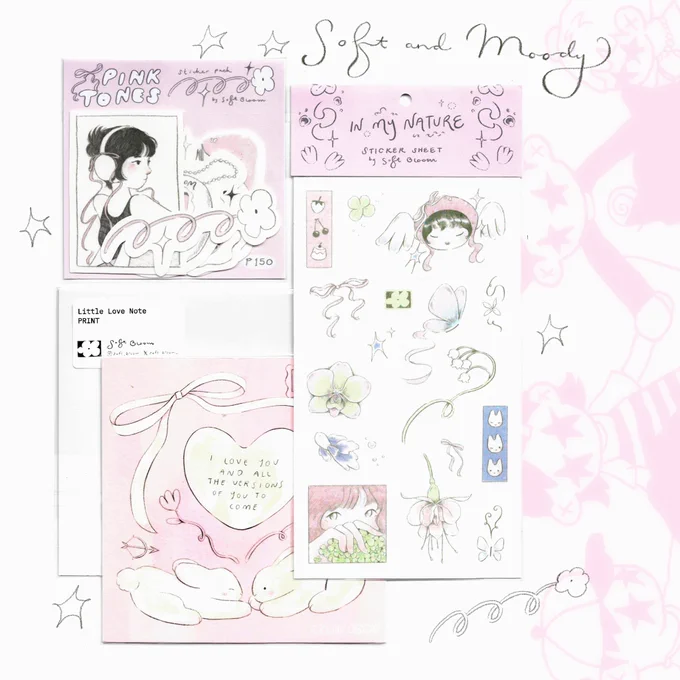 ☆☆ soft bloom × the moody club ☆☆ 