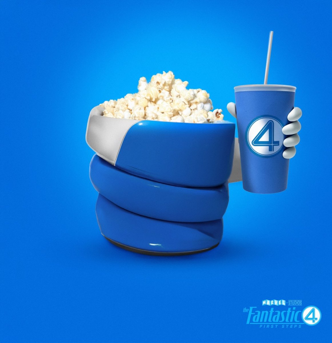 Bosslogic's tweet photo. The Fantastic PopCorn Set  #TheFantastic4 https://t.co/ENGBUhFiFZ
