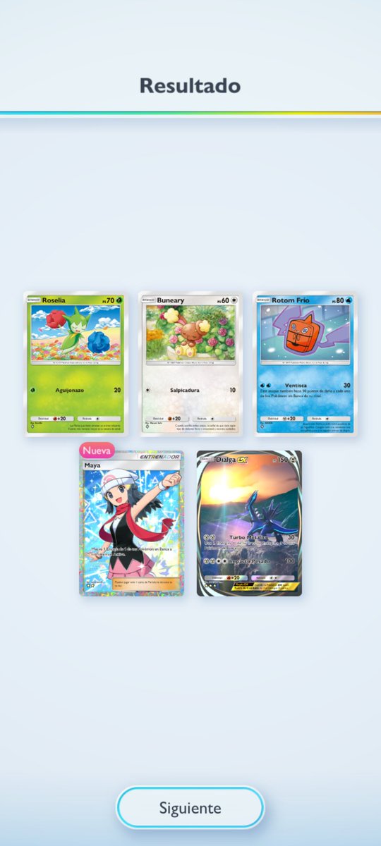 _Obushii's tweet photo. Creo que es el mejor sobre que he abierto hasta el momento en el juego 🤩
Ahora quiero un Godpack ✨ 😅

#PokemonTCGPocket https://t.co/W7AczuvpHM
