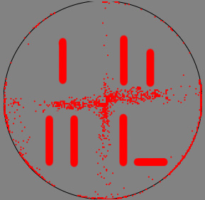 Yoooo, I saw everyone was posting there control stick visualization, so I looked at mine. What is this?????