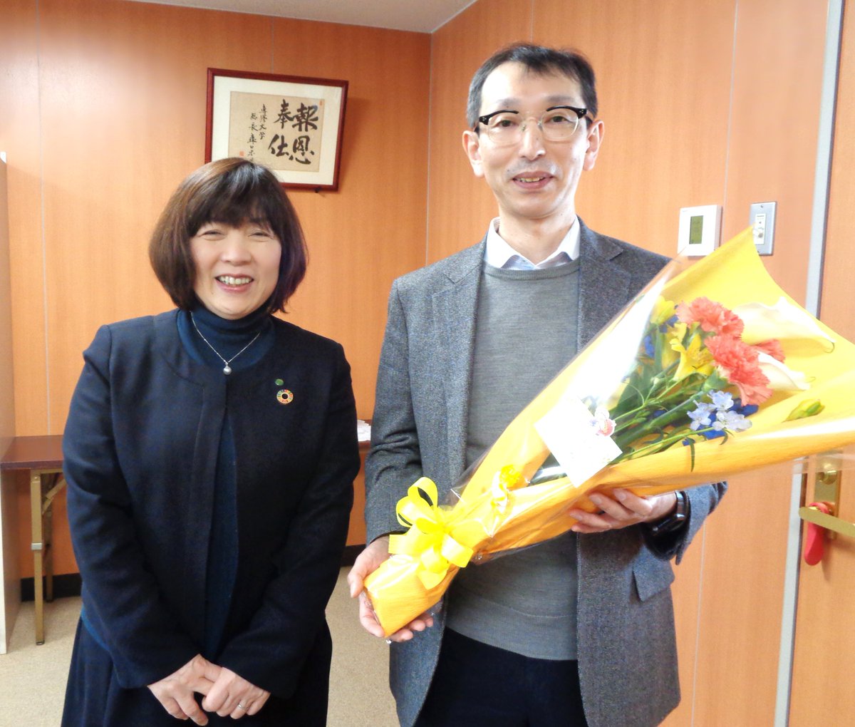 senkitafukushi's tweet photo. 本校福祉介護科の非常勤講師である長谷川一彦先生が、今年度で終了となり、2月5日が最後の授業でした。介護現場での豊富な経験を熱心に学生へご指導いただき、また教育課程編成委員として、本科の教育充実に多大な貢献をいただきました。長谷川先生、ありがとうございました。
＃KTS　＃北上　＃介護 https://t.co/DX8DZvHPOf