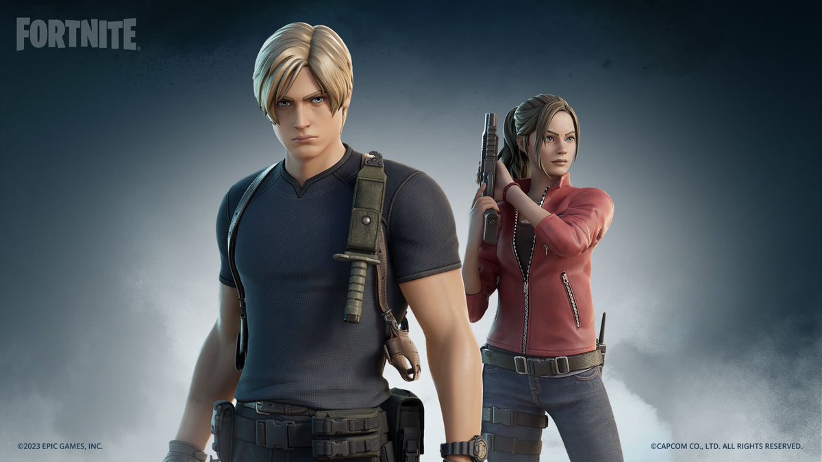 XxFortniteRExX's tweet photo. Day 111 of asking @FortniteGame @EpicGames to bring back @RE_Games @CapcomUSA_ #Fortnite #ResidentEvil #LeonKennedy #ClaireRedfield #JillValentine #ChrisRedfield https://t.co/fWhWJimXpu