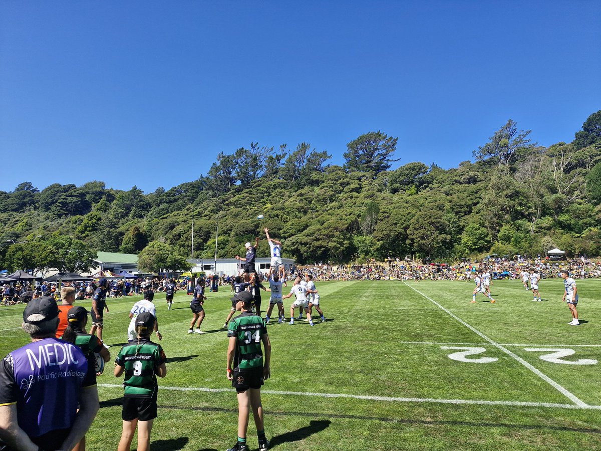 Stunner in Wainuiomata for Canes v Blues pre-season. <a href="/Hurricanesrugby/">Hurricanes Rugby</a>