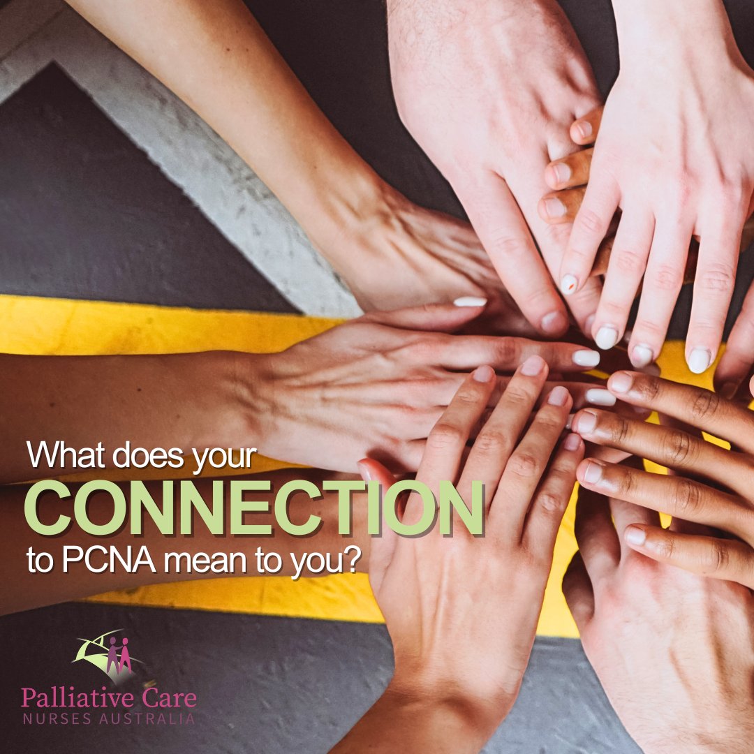PCNA has been connecting palliative care nurses for 20 years. We've fostered a vibrant community dedicated to improving care for patients &amp; their families since 2005. What does your CONNECTION to PCNA mean to you? 
#PCNAust #PCNAConnection2025