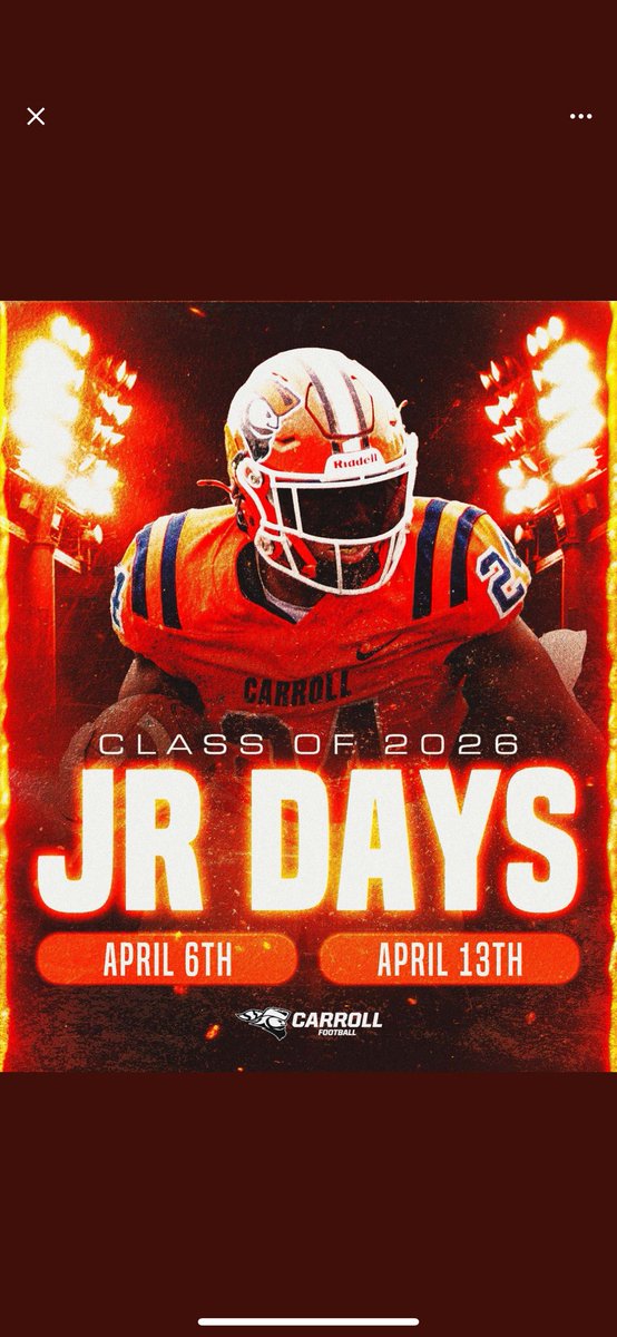 Thank you so much <a href="/CoachHolleyCU/">Garren Holley</a>  for the junior day invite can’t wait to make it up to campus April 6