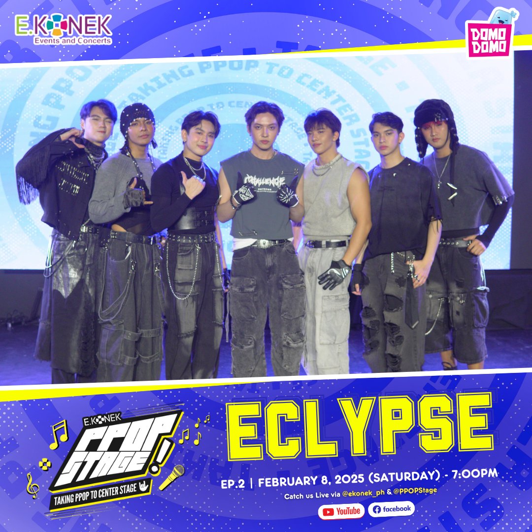 PPOPStagePH's tweet image. Get ready for another epic night of PPOP performances! 🎤🔥 

Catch GEM&amp;amp;I, NEO, GAT, ECLYPSE &amp;amp; PIX!E take the  Center Stage on PPOP Stage Episode 2 tomorrow, February 8, 2025, at 7:00 PM! 🌟  

Taking PPOP to Center Stage... 
This is PPOP Stage! 🎶

#PPOPStage #PPOPStageEp2