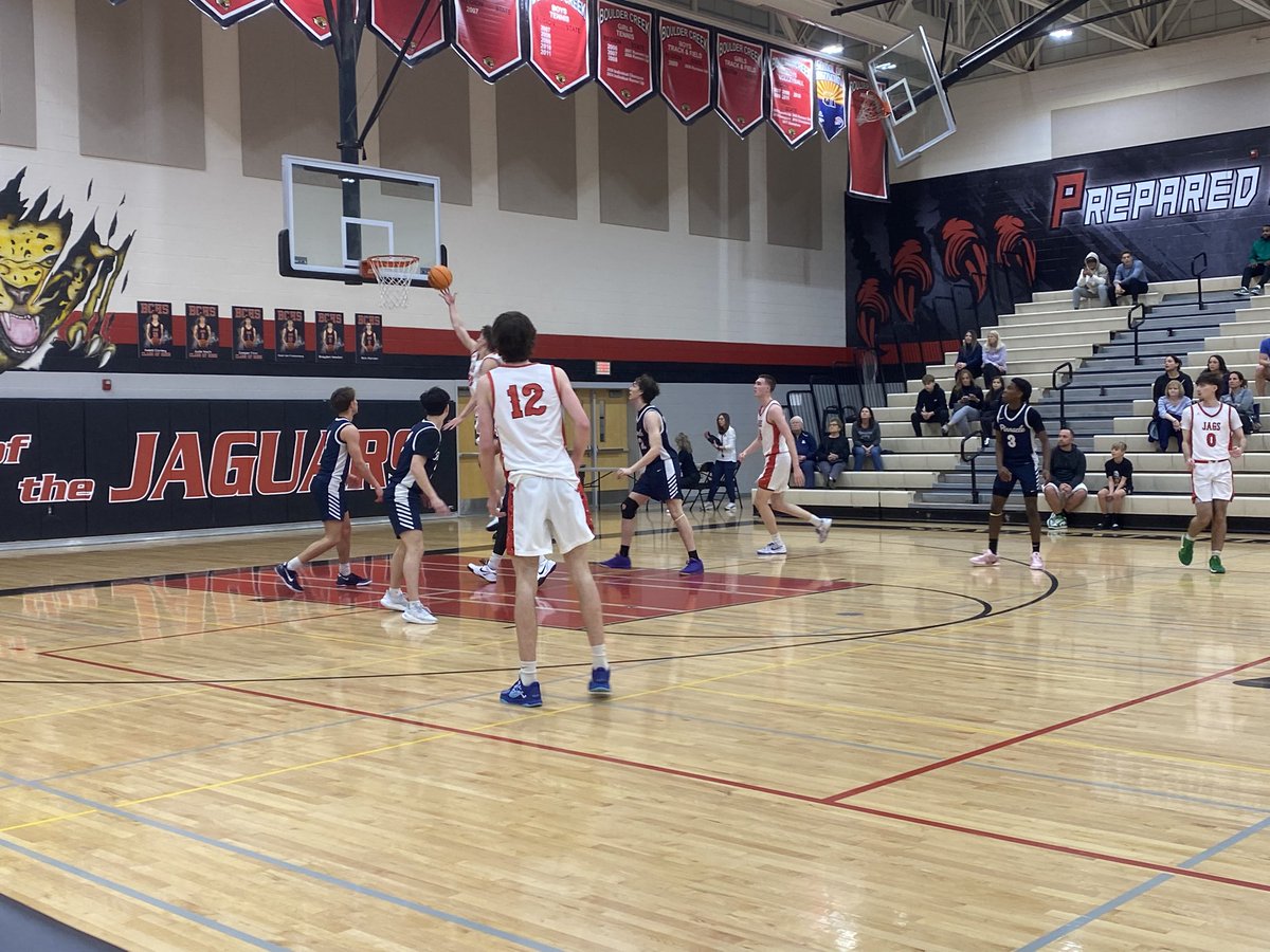 <a href="/bcjaguars/">BC Jaguars</a> putting it on Pinnacle 50-18 here at the half! The Jags have hit 9 triples in the first 16 minutes. Matthew Delgado with 16 points to lead Boulder Creek.