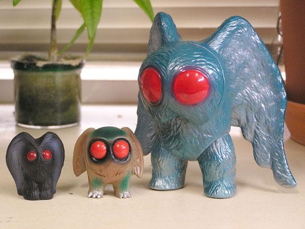 【専用出品】ドリームロケット ソフビ モスマン UMA ダンダダン 大昔に、インディーズソフビメーカー 