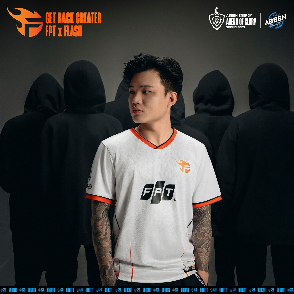 Flazersalliance's tweet image. 🔥 THE OFFICIAL SQUAD OF FPT X FLASH - GET BACK GREATER 🔥
#TeamFlash #Flazers #FPTTelecom #aov #Alliance #AdminM