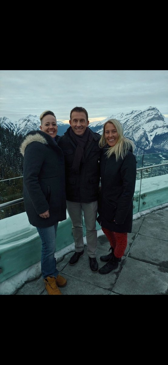 Throwback to the time <a href="/Afrend84/">Amanda F</a> and I stood on top of a mountain with <a href="/GCSAACEO/">Rhett Evans</a>. Nothing like getting to meet him in his natural habitat. Great closing <a href="/GCSAAConference/">GCSAA Conference and Trade Show</a> talk today. Thank you to <a href="/GCSAA/">GCSAA</a> for streaming that! 🙏 #leadingout #onward