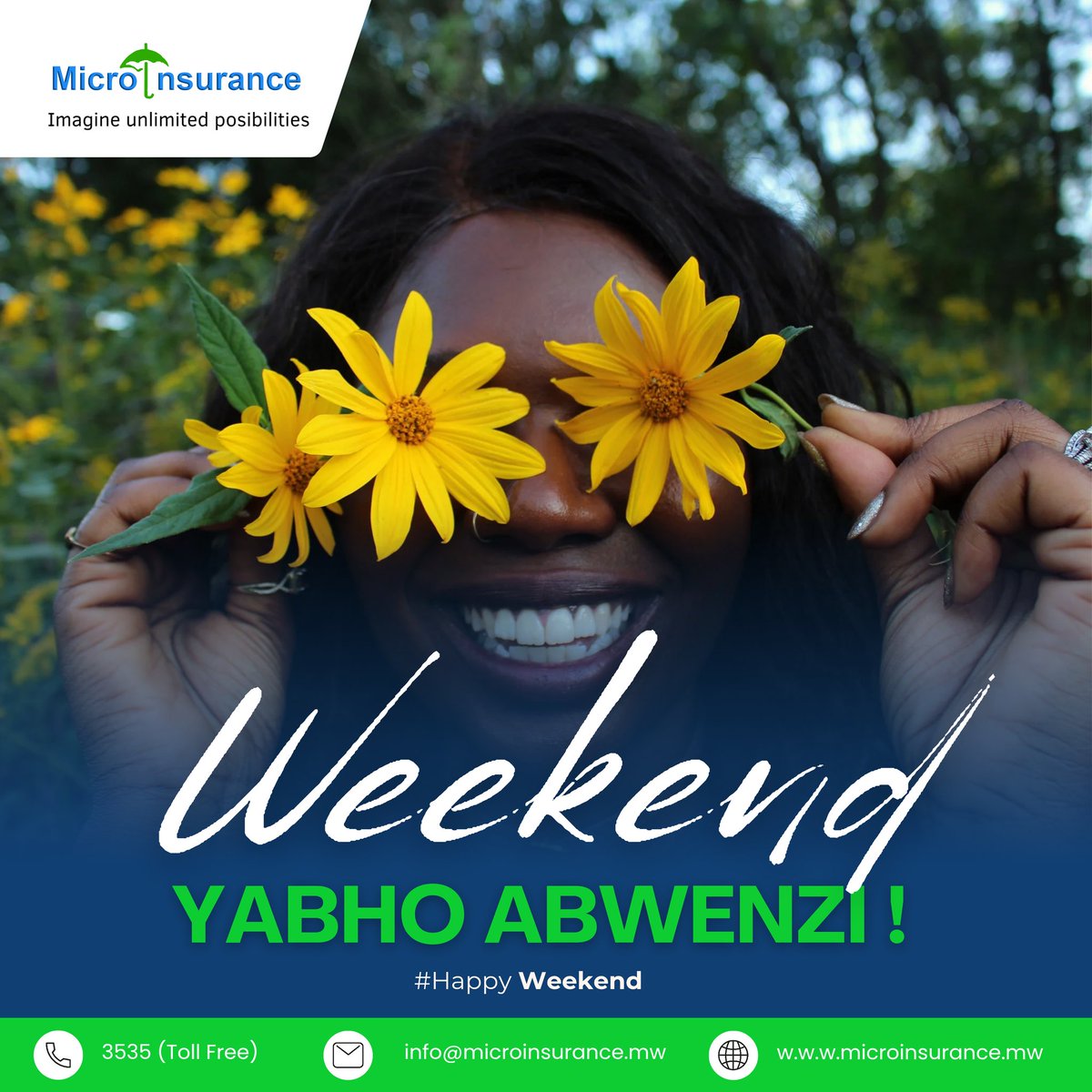 Relax! You're covered by Abwenzi RHI from MicroInsurance Services Limited. Weekend Yabho!