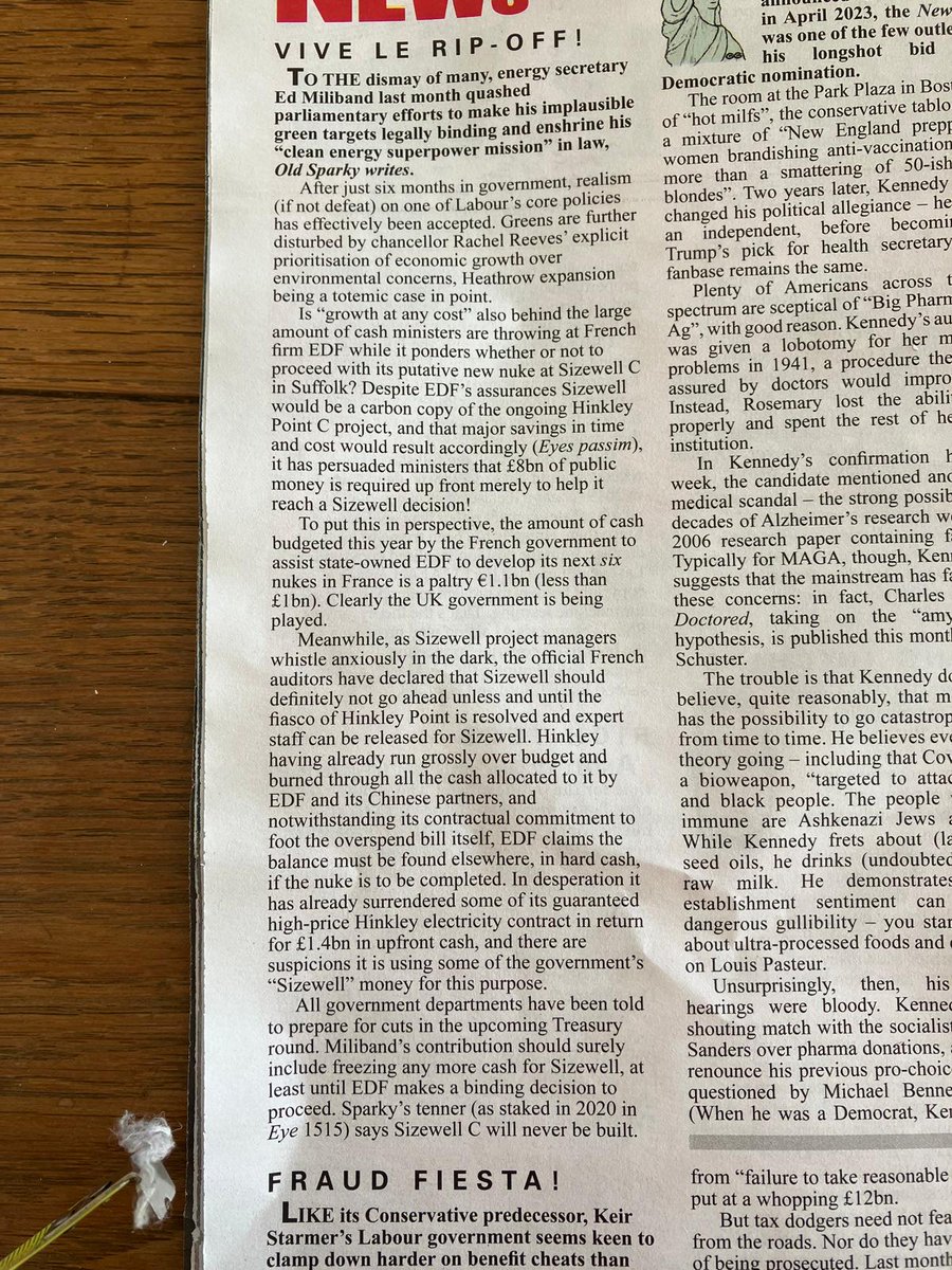 More excellent stuff from Private Eye!
#StopSizewellC