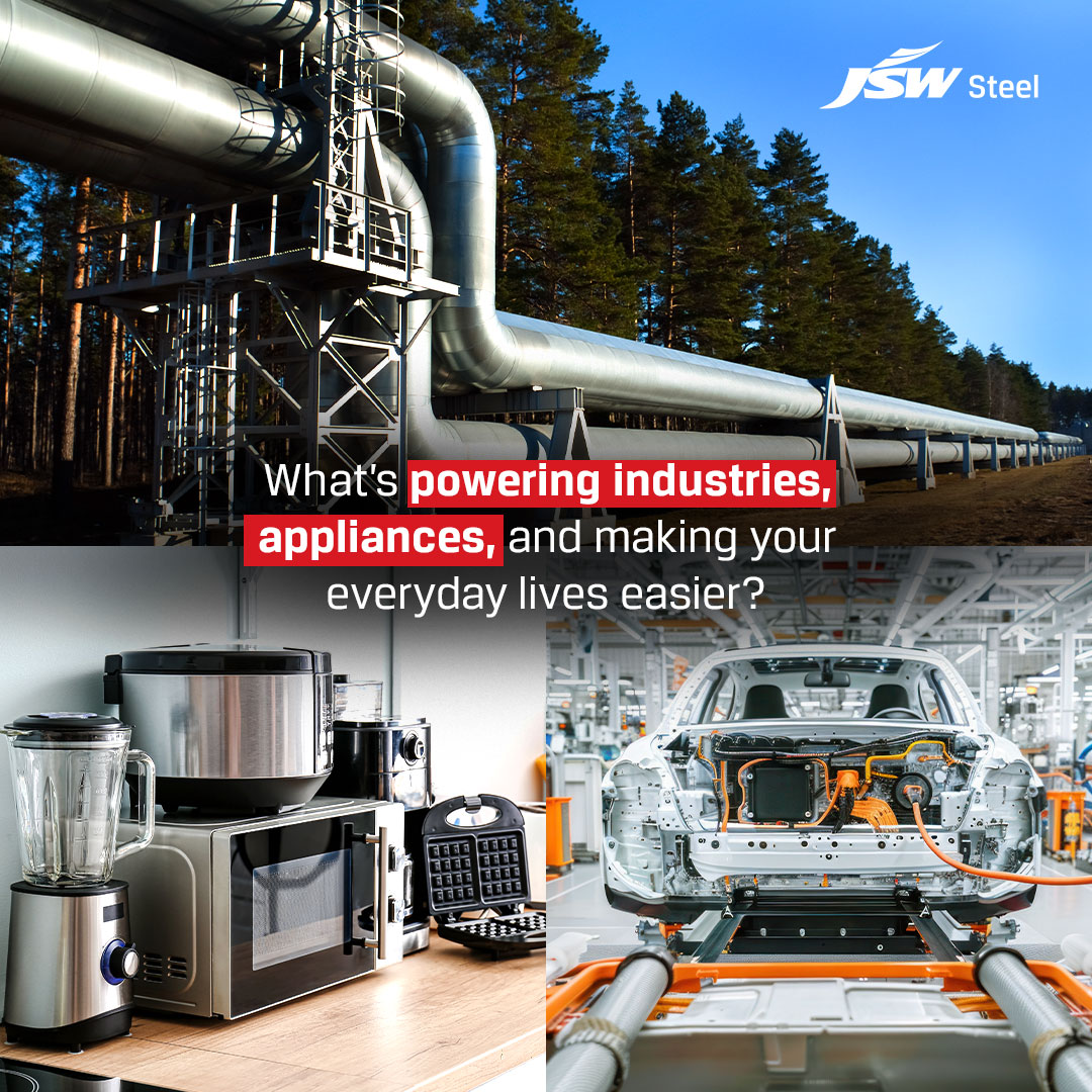 jswsteel's tweet photo. Cold Rolled Steel is the silent hero powering everyday lives. With diverse applications, it is made using cutting-edge technologies – ensuring strength, durability, and reliability. Our products are #AlwaysAround, driving excellence across industries and shaping the future.

Click the link for more information - https://t.co/0hy2AeGLQE

#JSWSteel #InnovationIsAlwaysAround #ColledRolledSteel