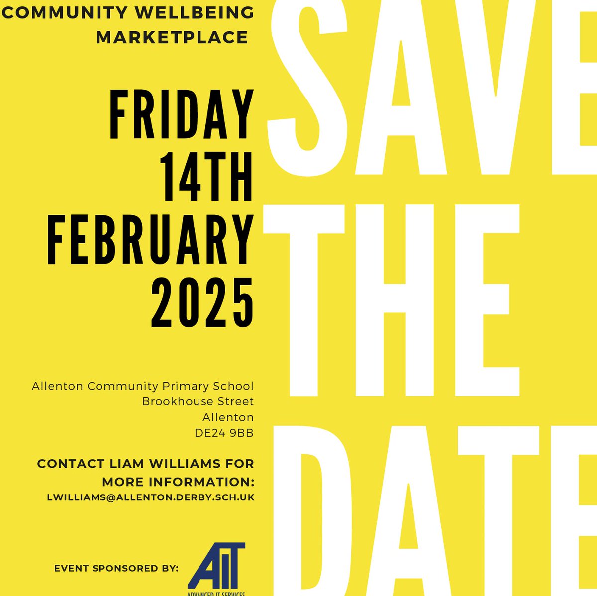 Transform Trust (@transformtrust2) on Twitter photo 7 days to go! Community Wellbeing Marketplace <a href="/AllentonPrimary/">Allenton Primary</a> School, 14th Feb, 3.00pm – 4.00pm. Meet service providers offering support in mental health, SEN, adult wellbeing, and more. Contact LWilliams@allenton.derby.sch.uk #Derby #WellbeingFair #CommunityWellbeing 7 days to go! Community Wellbeing Marketplace <a href="/AllentonPrimary/">Allenton Primary</a> School, 14th Feb, 3.00pm – 4.00pm. Meet service providers offering support in mental health, SEN, adult wellbeing, and more. Contact LWilliams@allenton.derby.sch.uk #Derby #WellbeingFair #CommunityWellbeing